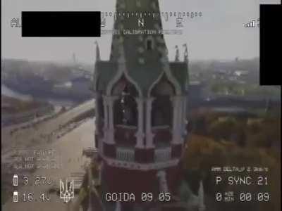 In Moscow, an unknown drone conducted aerial reconnaissance right on Red Square.