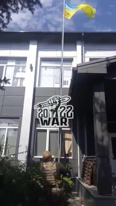 Raising the Flag on Borshchivka