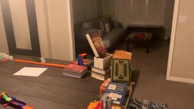 I had to make a Rube Goldberg Machine for science class, I'd say it turned out pretty decent.