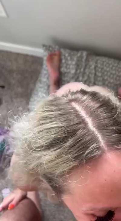 he gave me a facial after i tasted my pussy juice on his dick