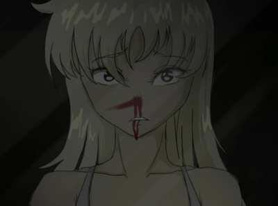 Saki ponders what the point of recreating an anime no one cares about