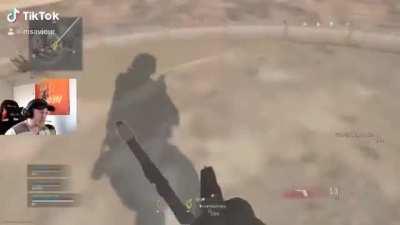 My friend decided his warzone content was stream worthy.