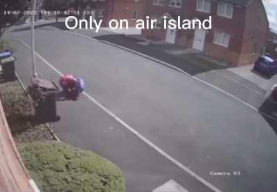 Only on air island