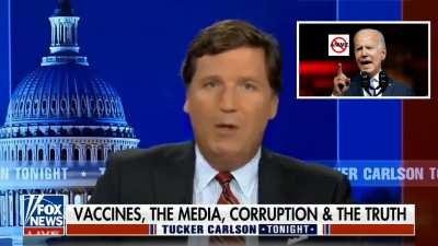 Tucker Carlson address bidens latest speech