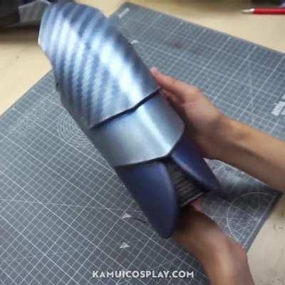 Duct tape and foam, amazing