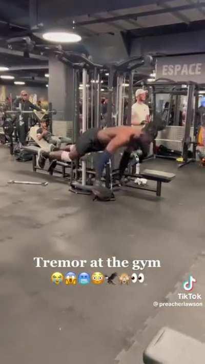 This guy at the gym