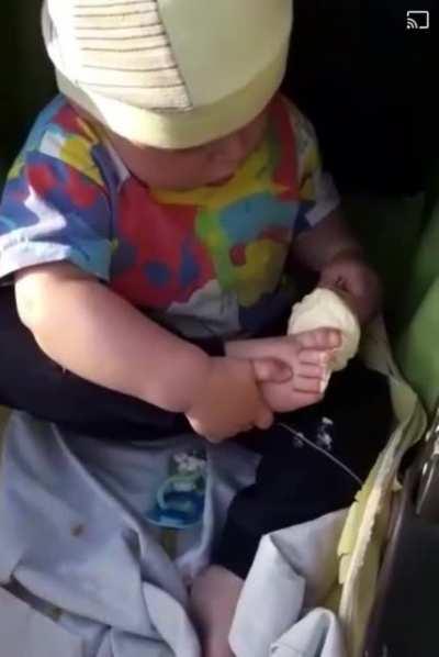 How to eat ice cream