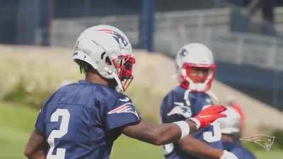 [Patriots] Jalen Mills Vs a grasshopper