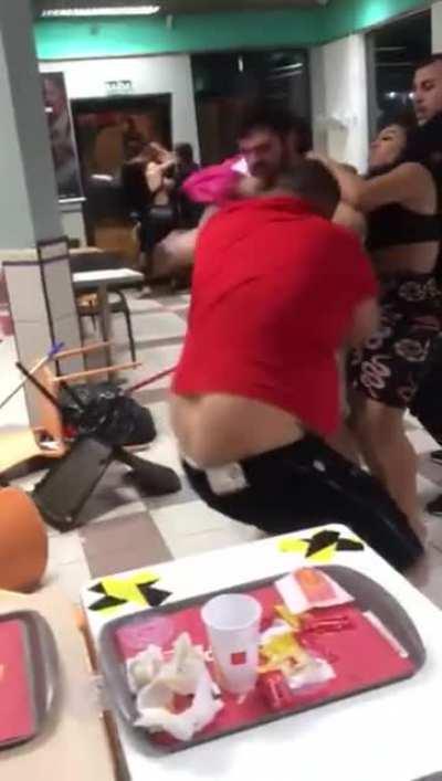 What happens in US McDonalds is now happening in other countries too, I guess it's spilling