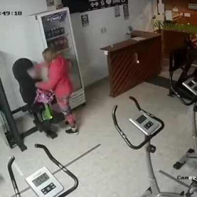 She didn't knew the camera save the guy's life