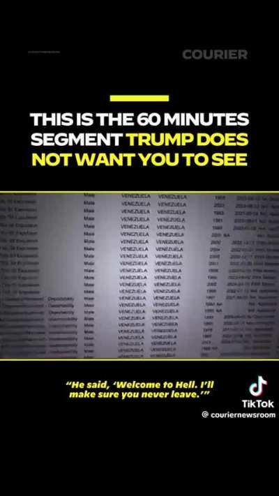 The 60 Minutes segment that aired in Canada