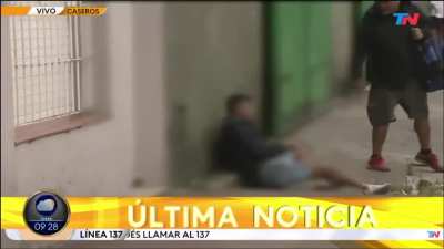 Tn: Brutal paliza en Caseros: lo acusaron de abusar de una pasajera, lo bajaron del colectivo y lo golpearon