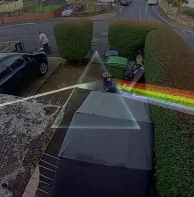 'The Great Gig In The Sky' but I replaced the vocals with a kid who crashed his bike