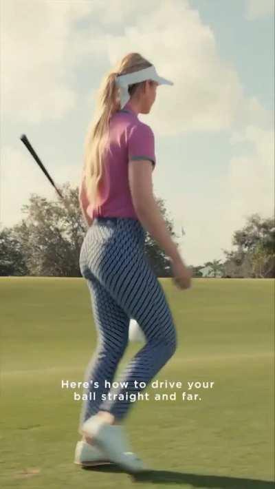 Kathryn newton, golf