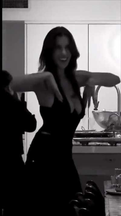 Birthday jiggles in B&W