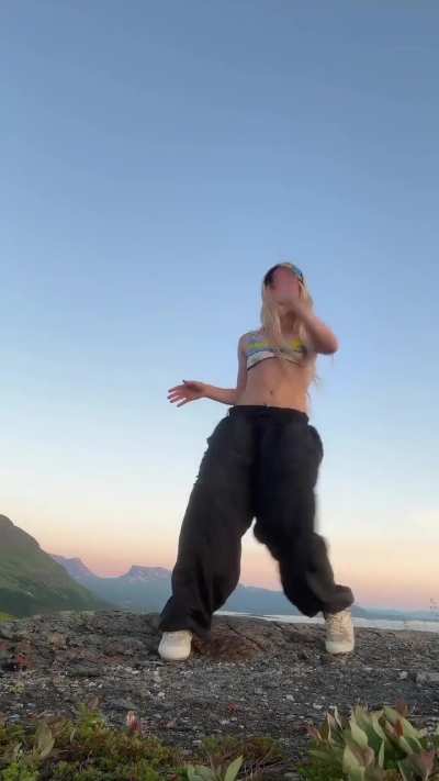 Dancing With A Literal Midnight Sun (Instagram 07/18/25)