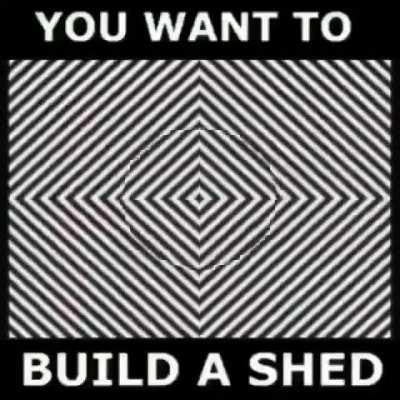 You want to build a shed