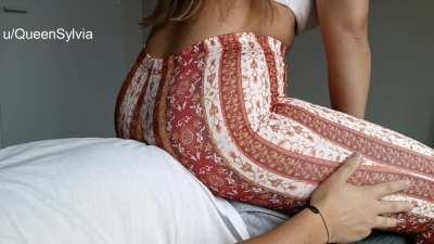 Stinky dick farts 🥵 I love how hard you get from my gas