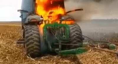 My tractor after i play black metal ingame.