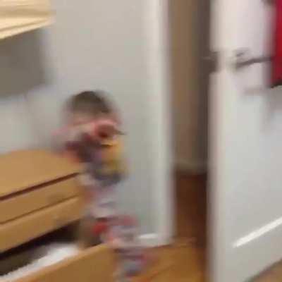 Looking a little tipsy