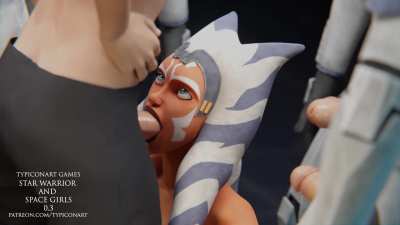 Ahsoka Satisfies Clones (Typiconart) [Star Wars]