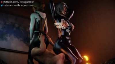 Sex w/ Felicia & Gwen (bouquetman)