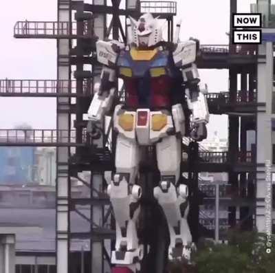 Imagine opening your window and seeing this giant thing walking around