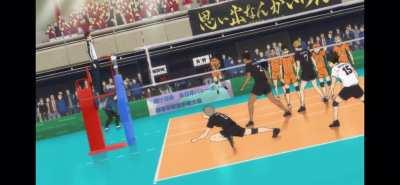Is it humanly possible for your jump serve to land on the opponents’ court before you land? Multiple Haikyu!! characters do this MULTIPLE TIMES!