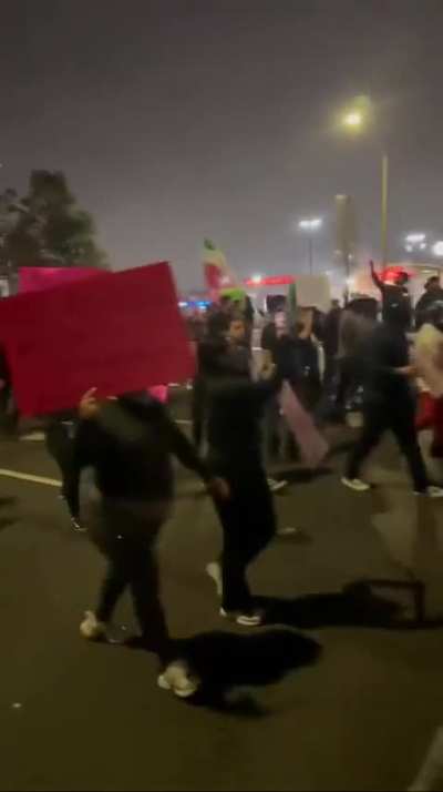 Orange County protest in Santa Ana Ca