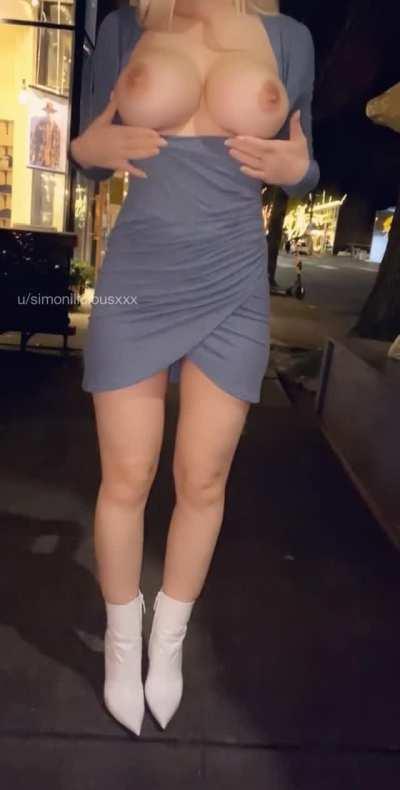 If you go get me ice-cream I will show you my tits