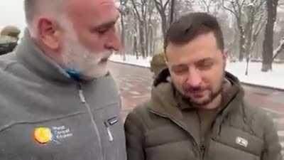 Jose Andres and Zelenskyy addressing the US and Europe 🇺🇦🇪🇺🇺🇸