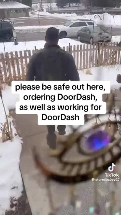 ICE arresting Doordash driver