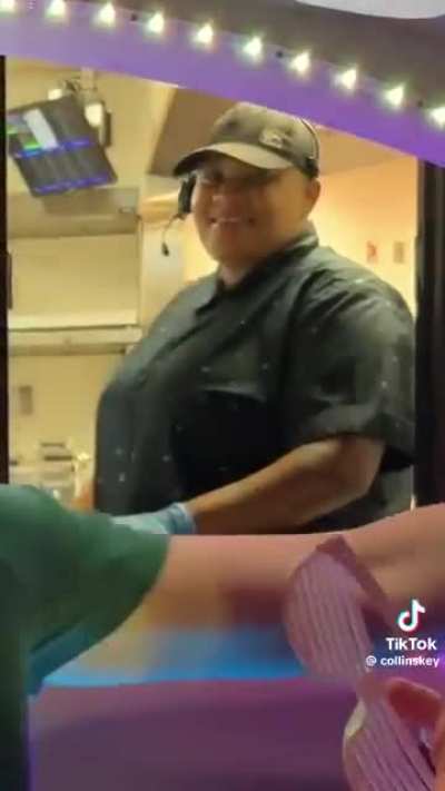 She had a positive aura.