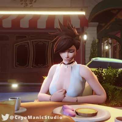 Tracer's titty flash (Cryo Maniac Studio)