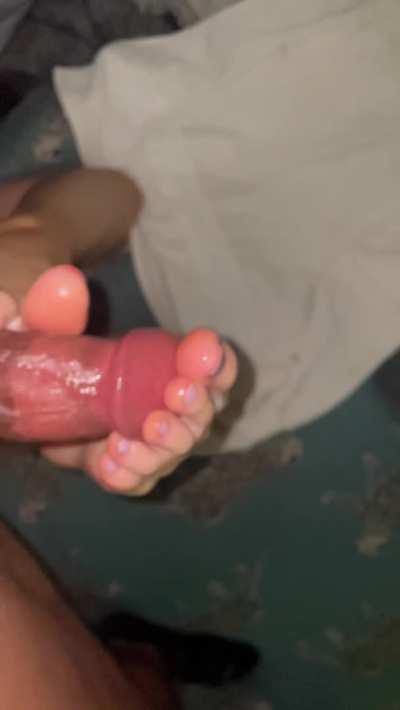 Playing the dick like a trumpet 🎺