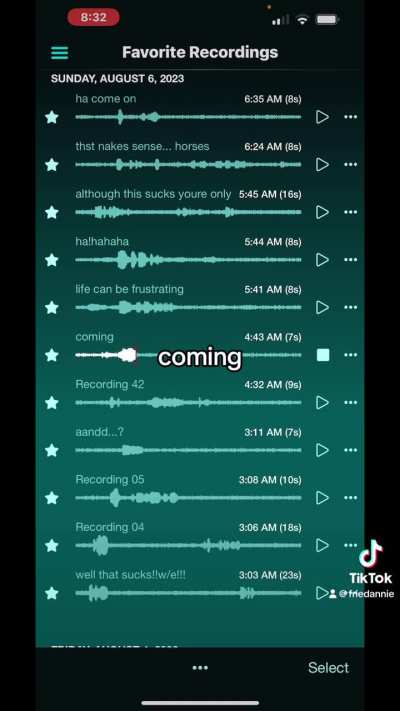 My favorite part of the day is listening to sleep me running around talking nonsense 😂