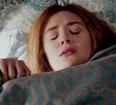 Mounting you before Elizabeth Olsen is fully awake the next morning…