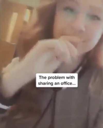 Just another day in the office.