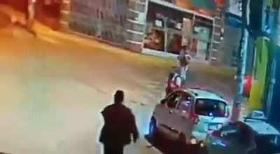 Recognized what was about to happen too late.