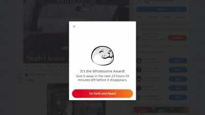 wholesome award