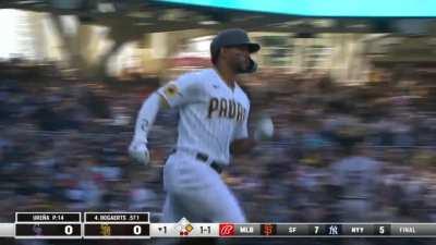 Xander Bogaerts first HR as a Padre is a 2-Run 2nd deck job in the 1st inning