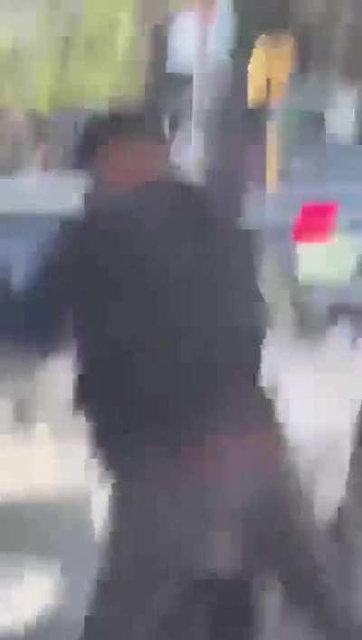 Este viernes en la calle Ambrosio Olmos, barrio Nueva Córdoba, Córdoba