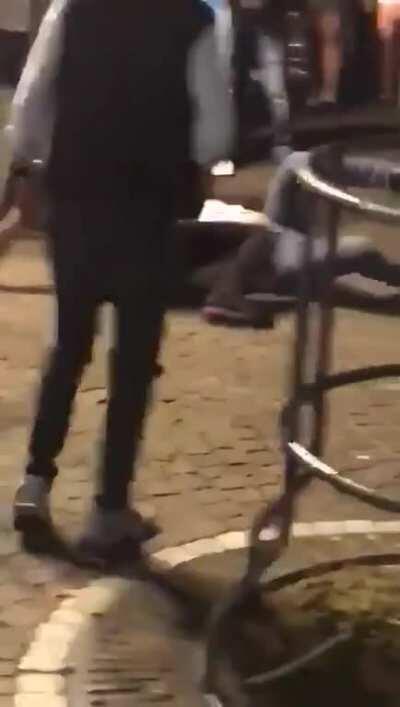 Frankfurt during pandemic