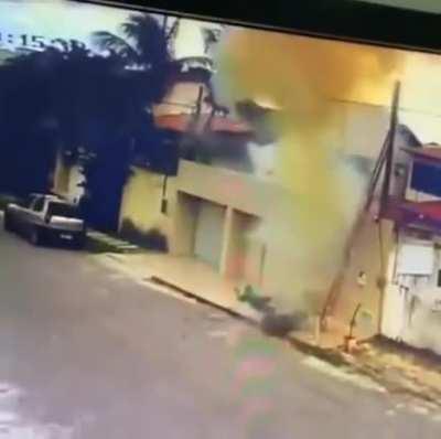 WCGW if i throw something on live power line