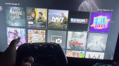 What is this? I’ve tried 2 different controllers, 1 brand new out of the box. it seems to be the PS