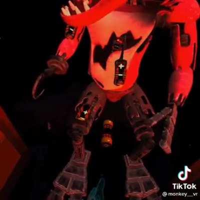 Man tried sacrificing the plushy 💀 (Credits: monkey_vr)