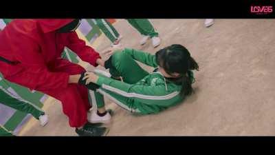 Forced Squid games parody porn