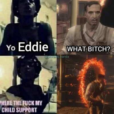 Richtofen is on the run from his child support payments.