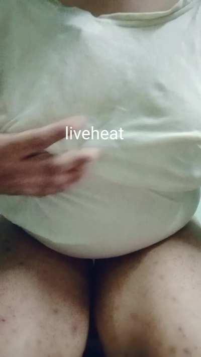 Oops, got wet daddy.