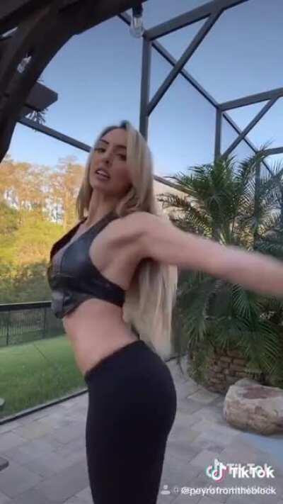 Peyton's new hairstyle